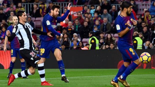 Video: Lionel Messi tardó sólo 11 minutos en hacer su primer gol del 2018