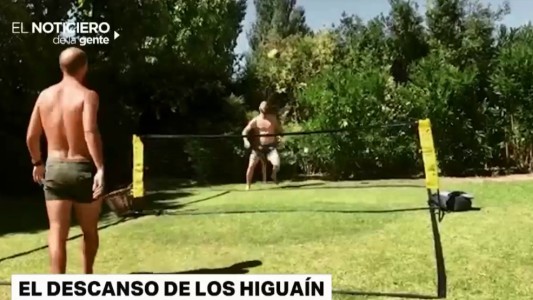 El descanso de los Higuaín