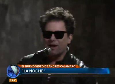 El nuevo video de Andrés Calamaro