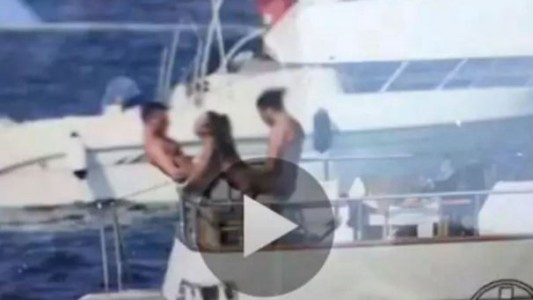 Escándalo en Italia: los grabaron haciendo un trío en un yate y el video se viralizó en las redes