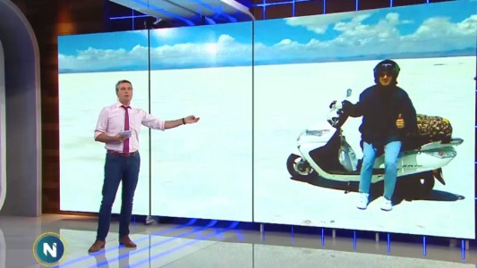 Dakar 2018: fue de Buenos Aires a Lima en una motoneta