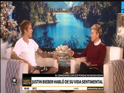 Justin Bieber habló de su vida sentimental