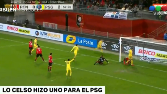 Lo Celso hizo uno para el PSG