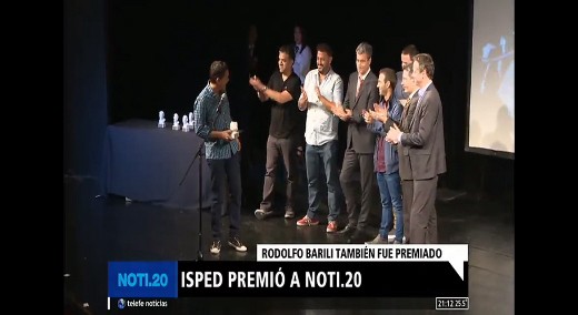 El Instituto de Periodismo Deportivo premió a Noti.20