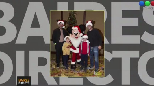 Ricky Martin, casi como Papá Noel