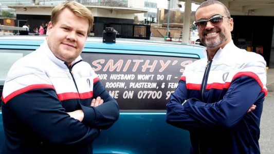 Inolvidable y brillante fue el primer "Carpool Karaoke" con George Michael