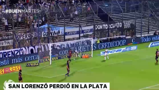 San Lorenzo perdió en La Plata