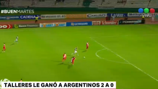 Talleres le ganó a Argentinos