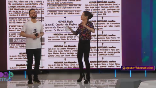 El aviso fúnebre dedicado a Hugh Hefner