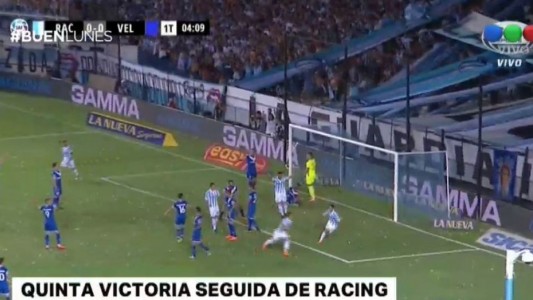 Racing venció a Vélez