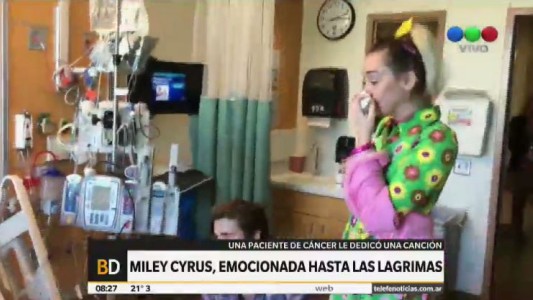 Miley Cyrus y Liam Hemsworth visitaron un hospital de niños en San Diego