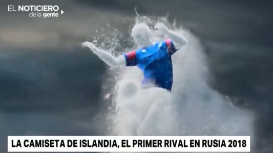 Video: así presentó Islandia la camiseta para el Mundial de Rusia 2018