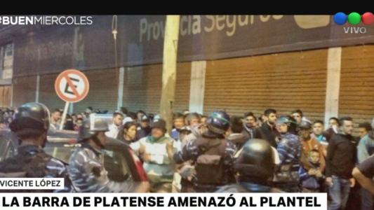 La barra de Platense robó, amenazó y agredió a los jugadores tras perder un partido