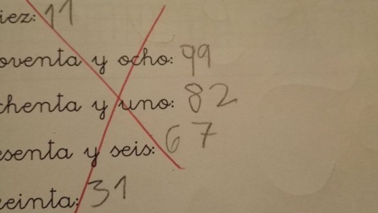 La increíble respuesta de un nene en una prueba de matemáticas que se volvió viral