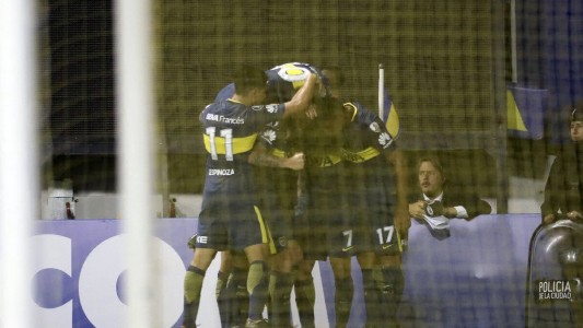 Boca ganó, pero sufrió con Junior