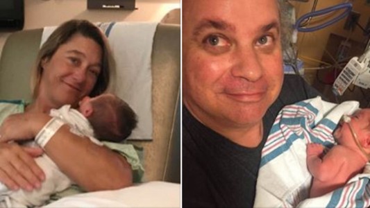 Una mujer de 45 años dio a luz por sorpresa tras ir al hospital por un dolor abdominal