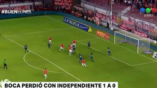 Boca perdió con Independiente 1 a 0