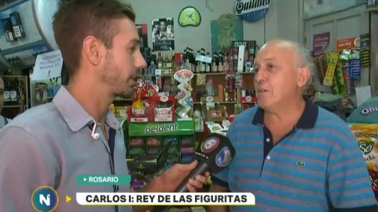 El kiosquero rosarino que vende figuritas sueltas para completar el álbum del Mundial