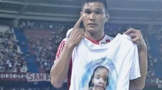 Teo Gutiérrez dedicó un gol a su sobrina asesinada por sicarios