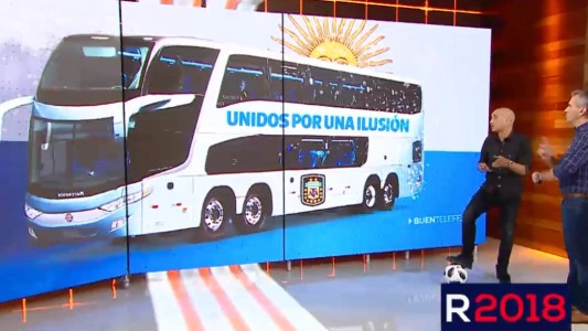 Eligen la frase que llevará el micro de la Selección