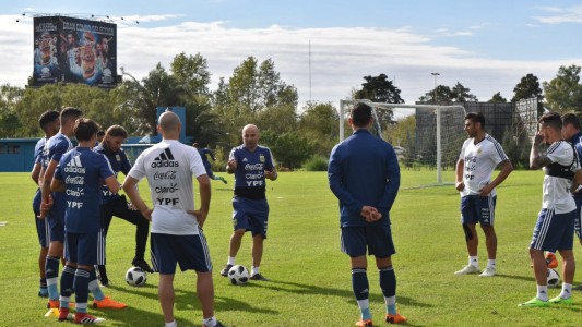 Estos cinco jugadores entrenaron con Sampaoli de cara al Mundial Rusia 2018