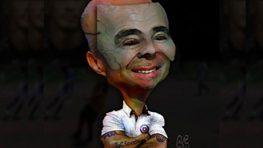 Tras caricaturizar a Sampaoli, habló el padre de Guzmán: "No tuvo resentimiento"