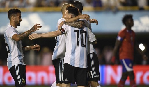 De la mano de Messi, la Selección venció a Haití en la despedida antes del Mundial