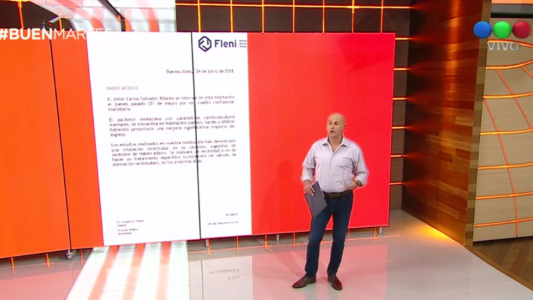 Nuevo parte médico sobre Carlos Bilardo