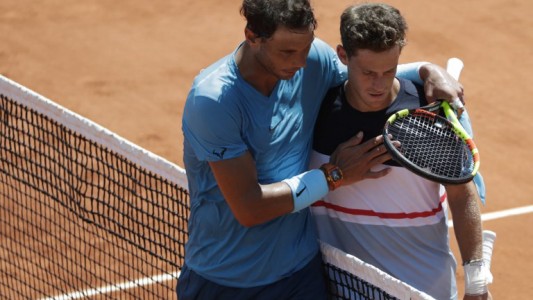 Gran partido de Schwartzman ante Nadal: "Tuve un poquito de suerte", admitió el número 1