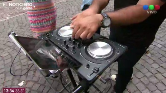 Una rave en el Obelisco