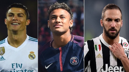 El pase de Higuaín a Chelsea, ligado a los de Ronaldo a Juventus y Neymar al Real