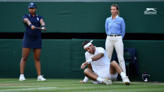 Del Potro no pudo con la solidez de Nadal en Wimbledon