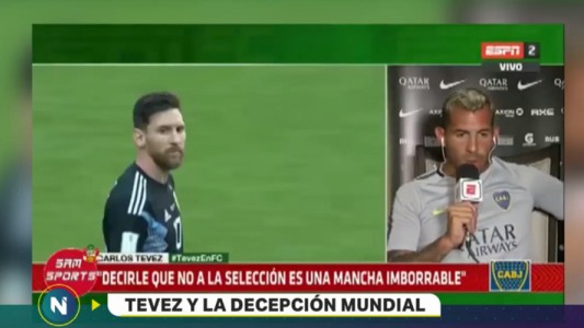 Las críticas de Tevez a los planteos de Sampaoli en el Mundial