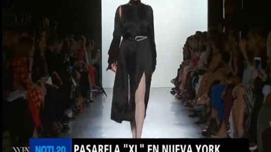Pasarela "XL" en Nueva York