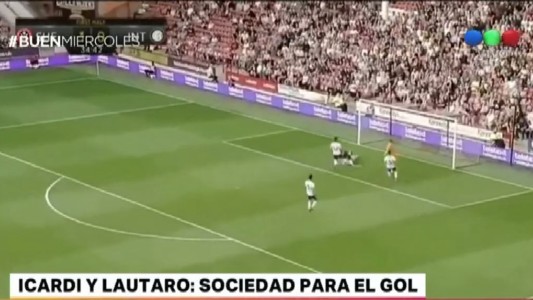 Icardi + Lautaro: sociedad para el gol
