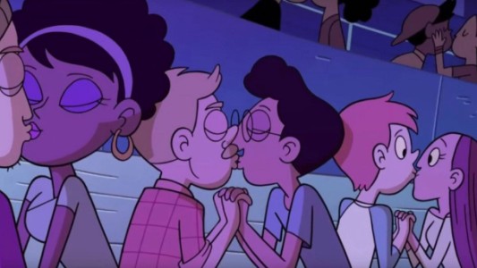 Disney mostró por primera vez un beso entre personas del mismo sexo