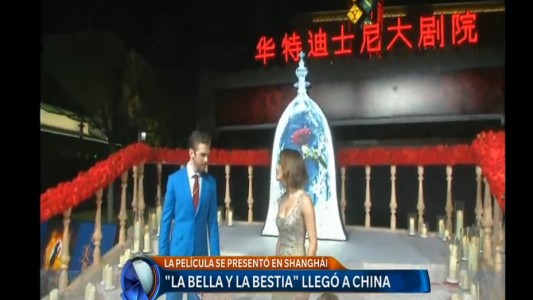 "La Bella y la Bestia" llegó a China