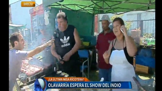 Así espera Olavarría al Indio Solari