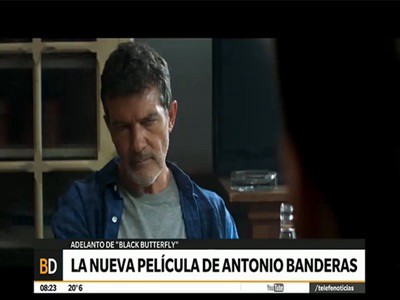 Adelanto de "Black Butterfly", la nueva película de Antonio Banderas