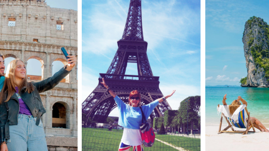 Según un estudio, viajar nos hace más felices que casarnos o tener hijos