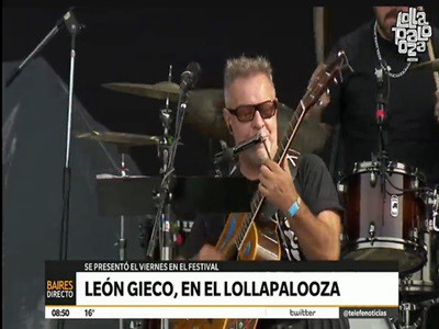 León Gieco en Lollapalooza