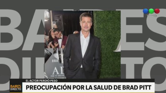 Preocupación por la salud de Brad Pitt