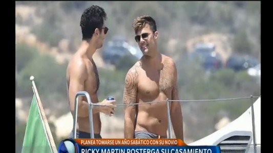 Ricky Martin postergó su boda