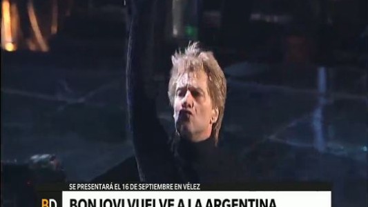 Bon Jovi vuelve a la Argentina