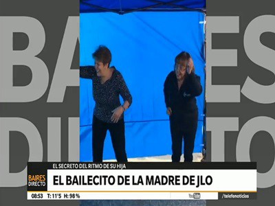 El bailecito de la madre de J-Lo