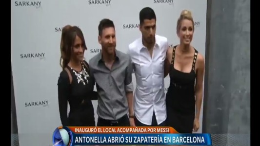 La mujer de Messi con negocio propio en Barcelona