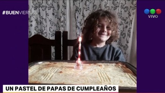 La mejor torta de cumpleaños: un pastel de papas