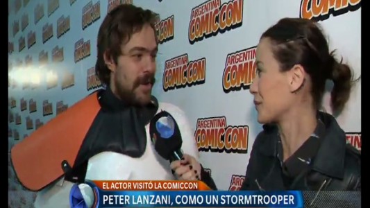 Peter Lanzani en Comic Con