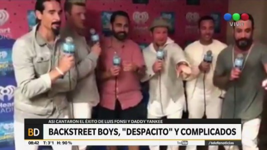Los Backstreet Boys también cantan "Despacito"