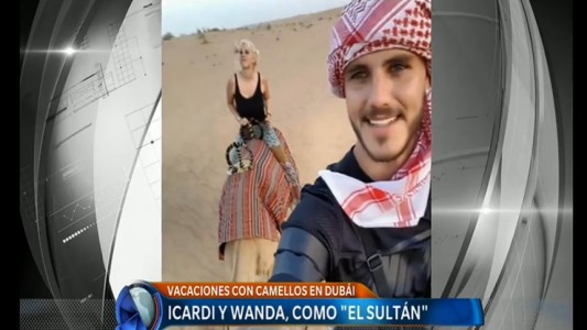 Las vacaciones de Icardi y Wanda en Dubai